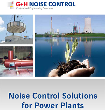 Brochure "Noise control solutions for power plants from a single source"