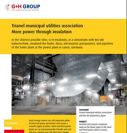 Trianel municipal utilities association – More power through insulation