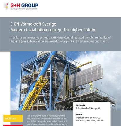 E.ON Värmekraft Sverige – Modern installation concept for higher safety