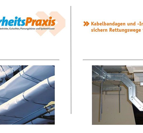 Presseartikel zu Kabelbandagen und -Installationskanälen