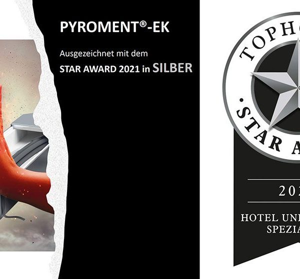 Star Award für unseren Brandschutzkanal PYROMENT®-EK!