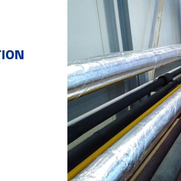 Insulation contract in the new construction of a hot-dip galvanizing hall