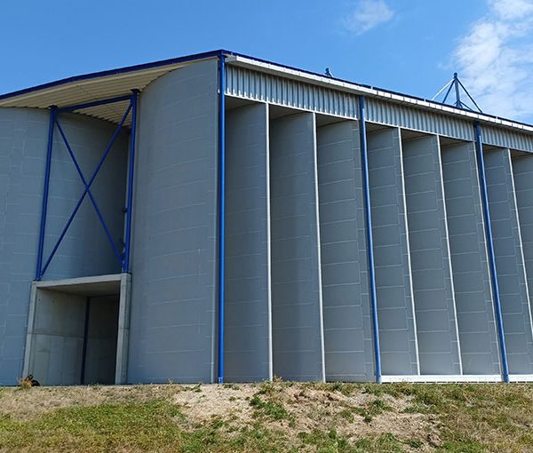 Modernisation of the engine test hangar at the airport