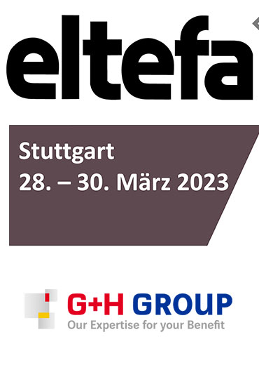 G+H Group auf der eltefa 2023