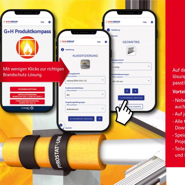 G+H erweitert Brandschutz-App