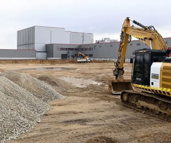 Contract in nieuw productiegebouw in Gersthofen