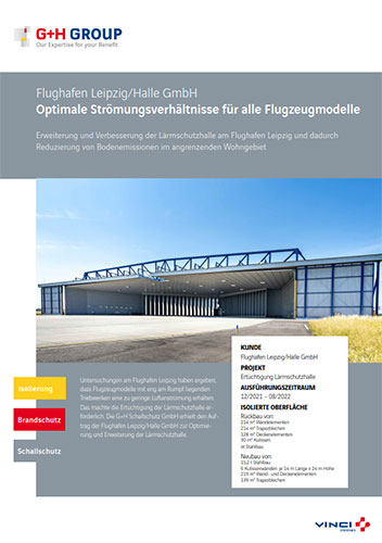 Flughafen Leipzig/Halle GmbH - Optimale Strömungsverhältnisse für alle Flugzeugmodelle